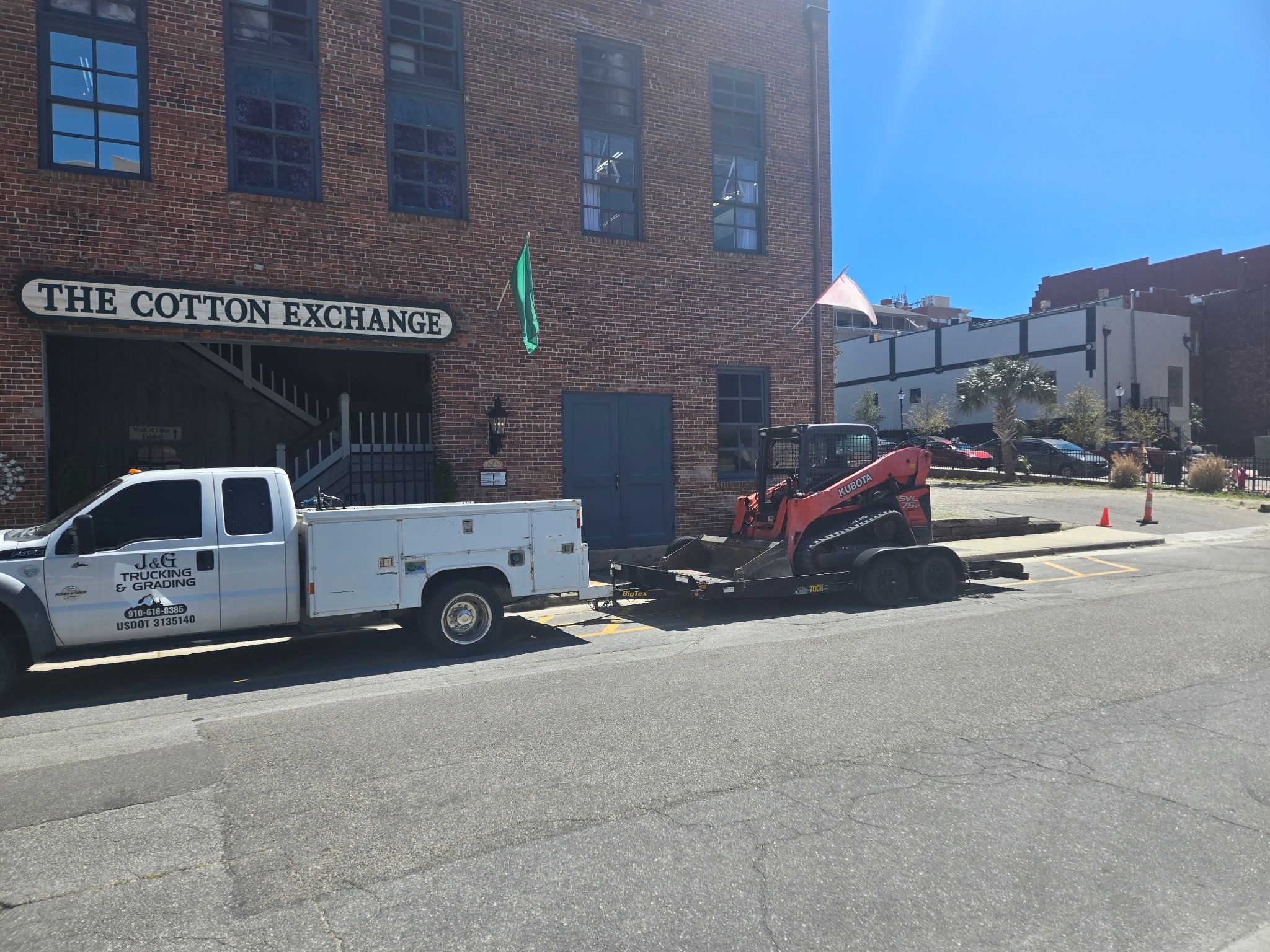 land development trucks