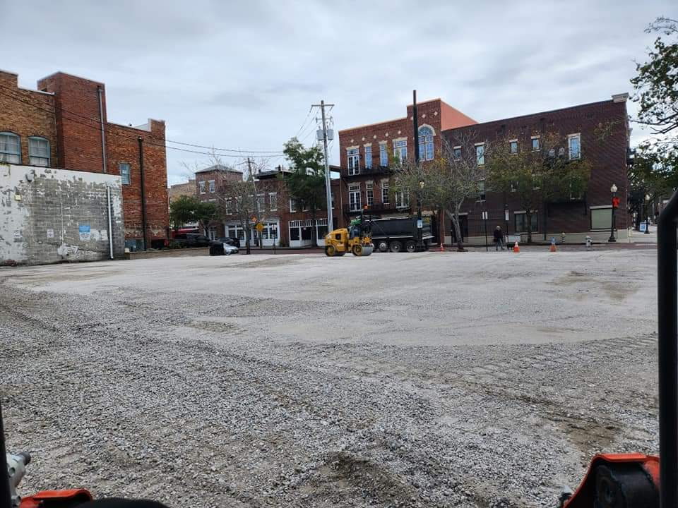 grading, construction, leveling ground